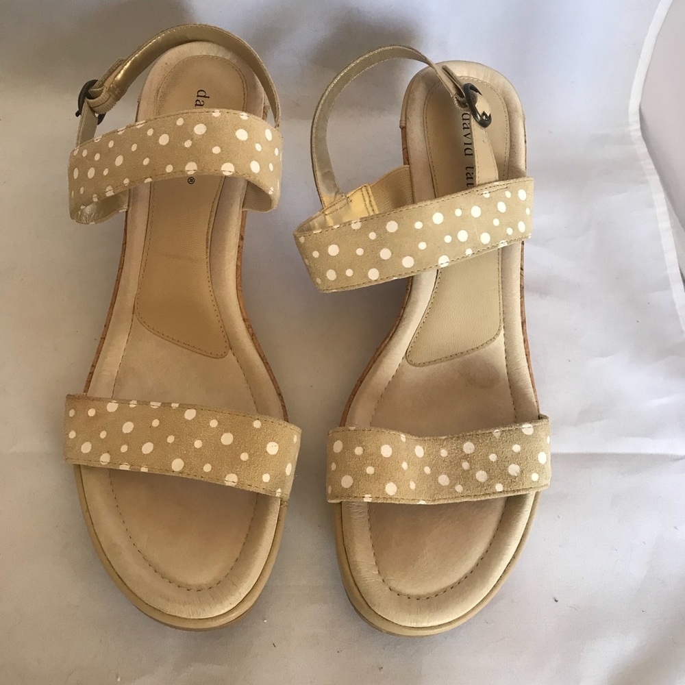 David Tate Wedge Heels Size 11